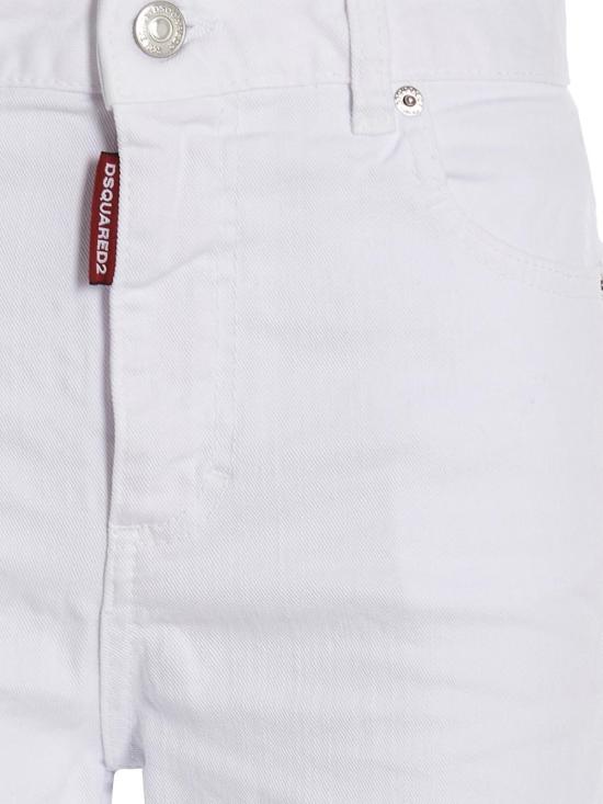  디스퀘어드2 스트레이트 팬츠 S72LB0637S39781100 White - DSQUARED2