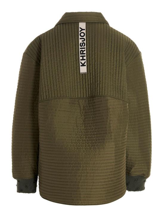  크리스조이 자켓 ESM053NYQSOA101 Green - KHRISJOY