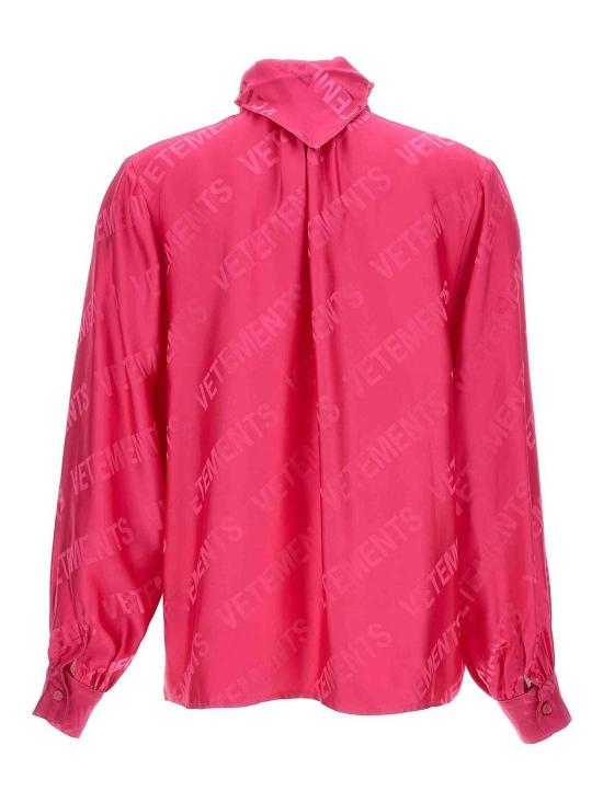  베트멍 블라우스 WE54SH100HHOTPINK Multicolour - VETEMENTS