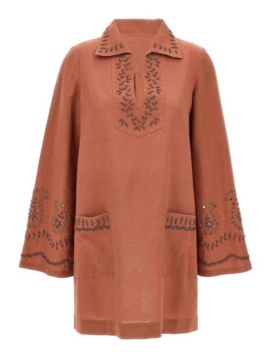 24FW 포르텔라 숏 스커트 WGENEVIEVECM009AMA Dark Red