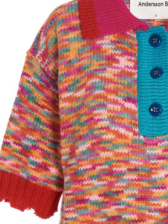  앤더슨벨 폴로 티셔츠 ATB767WMLTPNK Multicolour - ANDERSSON BELL