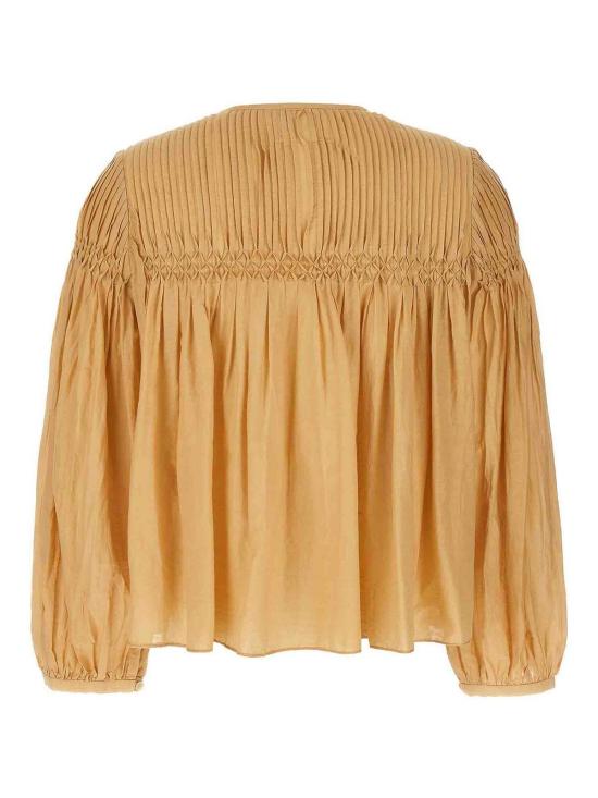  이자벨마랑에뚜왈 블라우스 24PHT0372FAB1J17E10SA Beige - ISABEL MARANT ETOILE