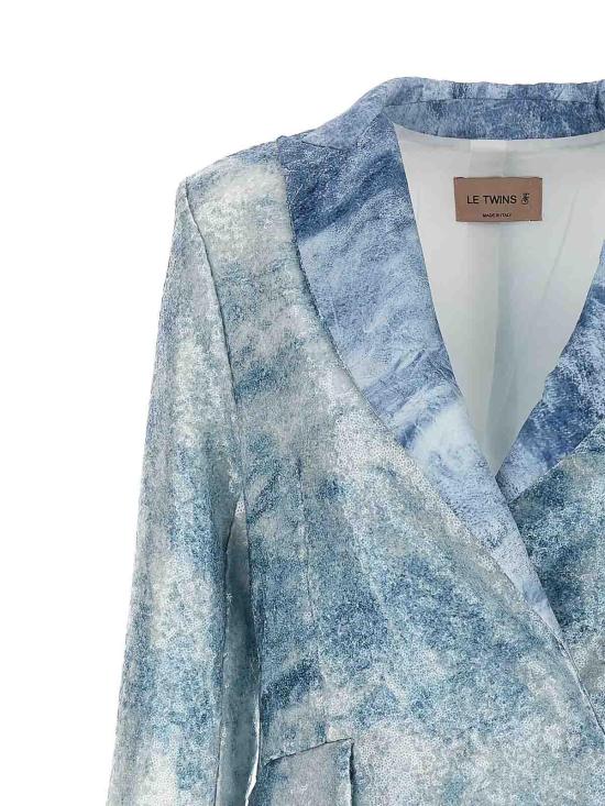 르 트윈스 수트 자켓 COMODENIMCELESTE Light Blue - LE TWINS
