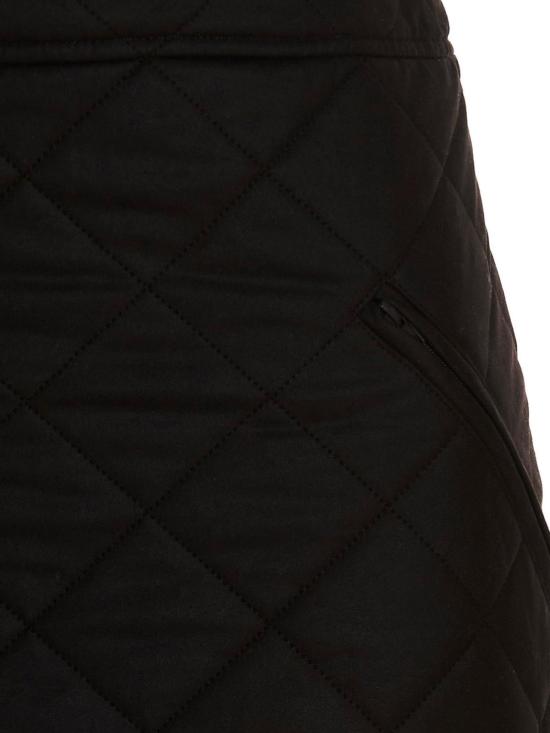  버버리 퀼티드 패턴 미니스커트 8065112 Brown - BURBERRY