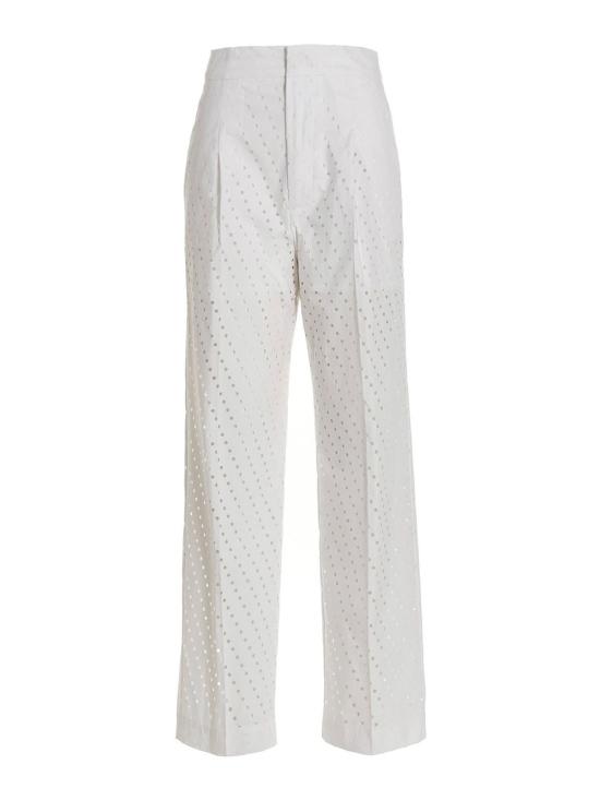  누드 스트레이트 팬츠 110357201 White