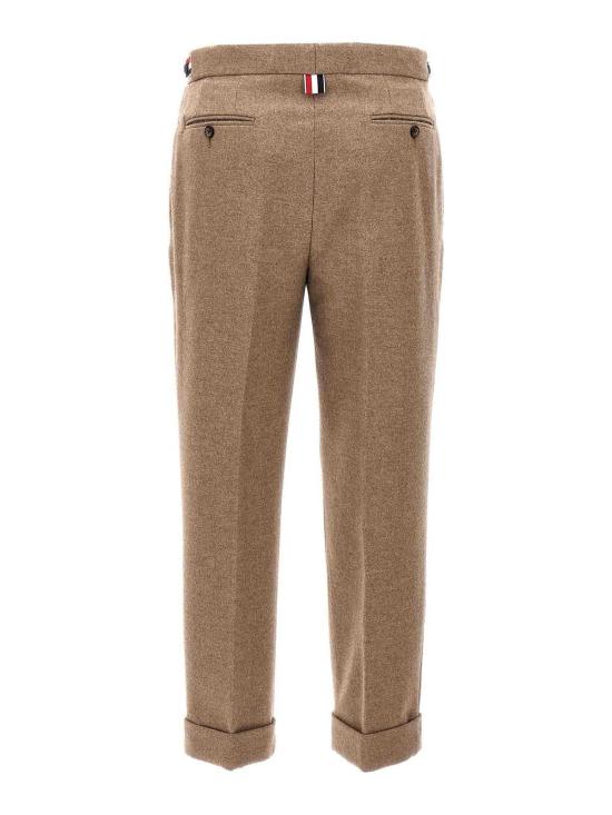  톰브라운 스트레이트 팬츠 FTC392AF0057215 Beige - THOM BROWNE