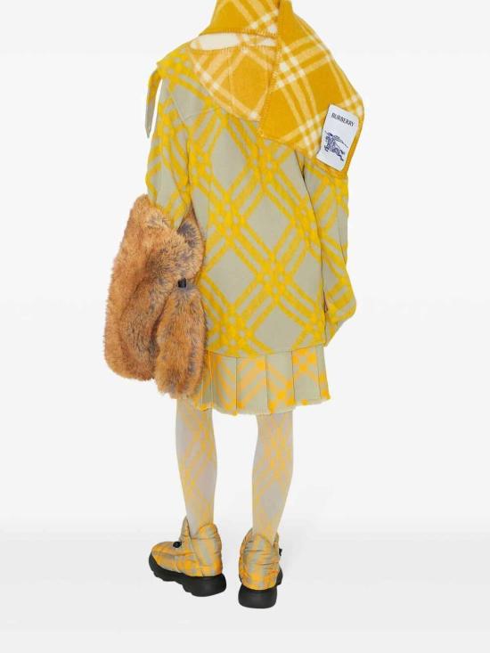  버버리 체크 울 블렌드 셔츠 8077274 - BURBERRY