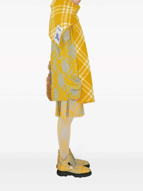  버버리 체크 울 블렌드 셔츠 8077274 - BURBERRY