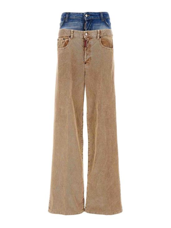  디스퀘어드2 플레어 팬츠 S72LB0678S53162124 Beige