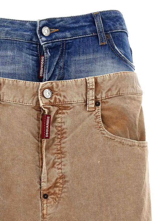  디스퀘어드2 플레어 팬츠 S72LB0678S53162124 Beige - DSQUARED2