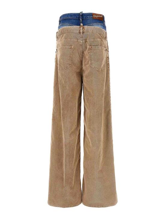  디스퀘어드2 플레어 팬츠 S72LB0678S53162124 Beige - DSQUARED2