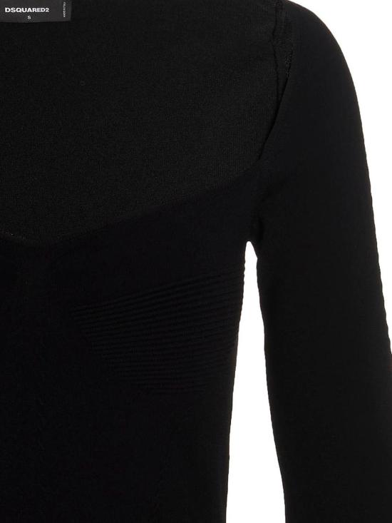  디스퀘어드2 미디 원피스 S75CV0598S18170900 Black - DSQUARED2