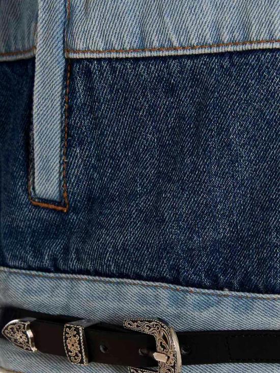  앤더슨벨 데님 자켓 AWA519WWASBLU Blue - ANDERSSON BELL