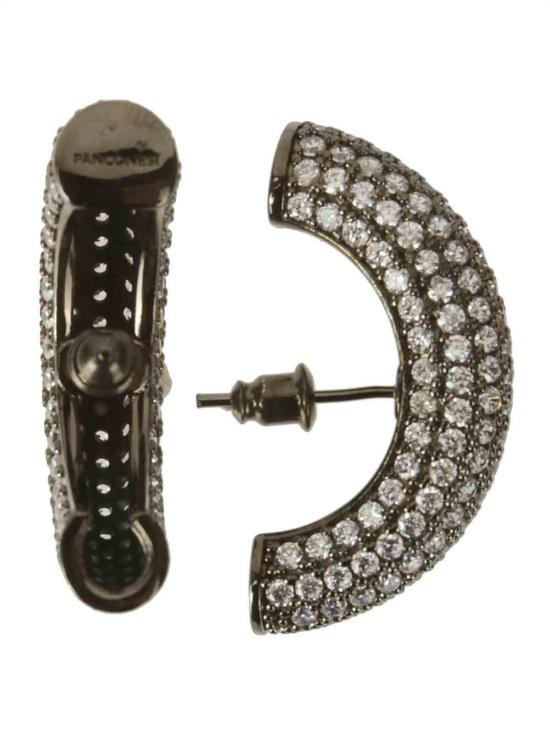 24FW 판코네시 이어링 S24EA027PGUNMETAL Silver - PANCONESI