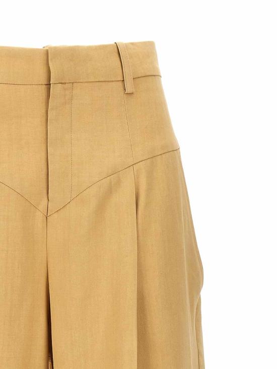  이자벨마랑 스트레이트 팬츠 24PPA0270FBB1F04I10ST Beige - ISABEL MARANT