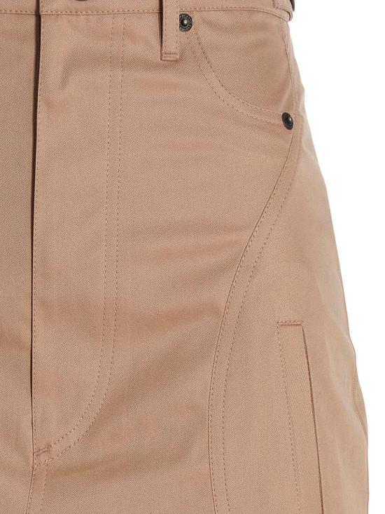  버버리 롱 스커트 8072129 Beige - BURBERRY