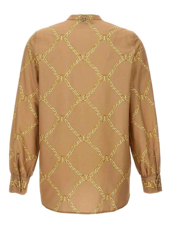  트윈셋 셔츠 241TP2730S1876211525 Beige - TWINSET