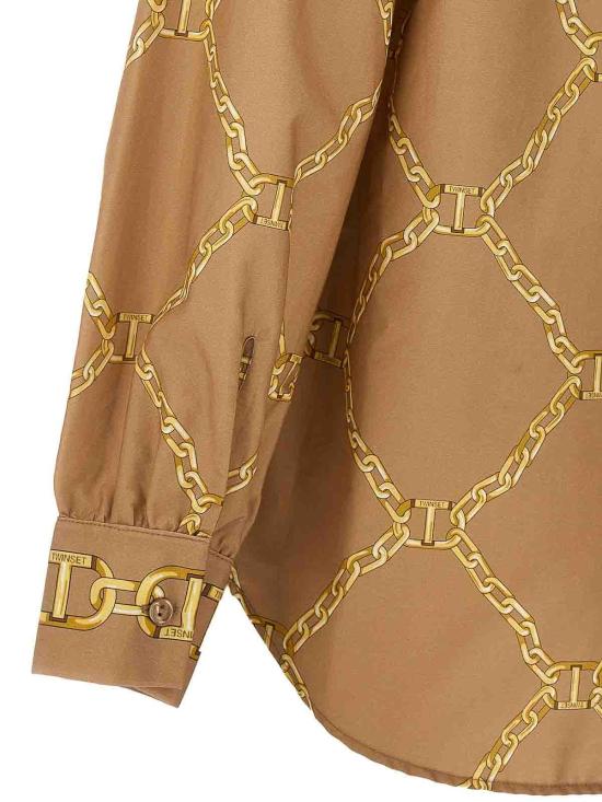  트윈셋 셔츠 241TP2730S1876211525 Beige - TWINSET