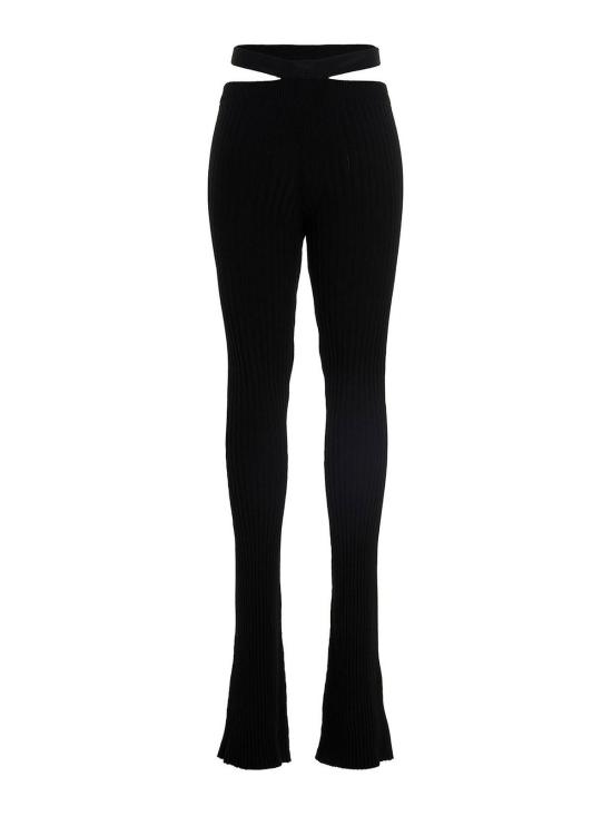  안드레아 아다모 플레어 팬츠 ADPS23PA099474730473 Black - ANDREA ADAMO