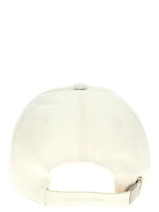 24FW 알렉산더 맥퀸 모자 7820624105Q9060 White - ALEXANDER MCQUEEN