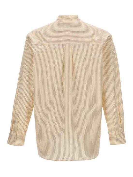  버켄스탁 긴팔 셔츠 SWTWHEATSTRIPES Beige - BIRKENSTOCK