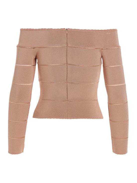  알렉산드레 보티에 긴팔 티셔츠 231KTO1809BLUSH Pink - ALEXANDRE VAUTHIER