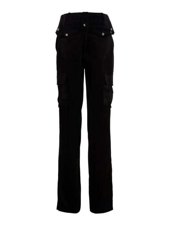  데이비드 코마 스트레이트 팬츠 RE23DK58TRBLACK Black - DAVID KOMA