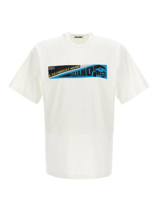  마리아노 반팔 티셔츠 Q5801062701 White