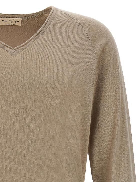  마리아 스웨터 YIK021A3 Beige - MA RY YA