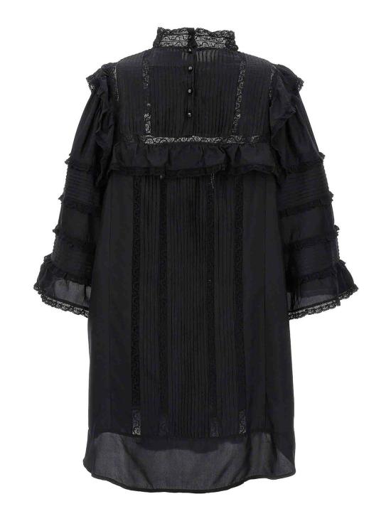  이자벨마랑 코트 24PRO0425FAB1J10I01BK Black - ISABEL MARANT