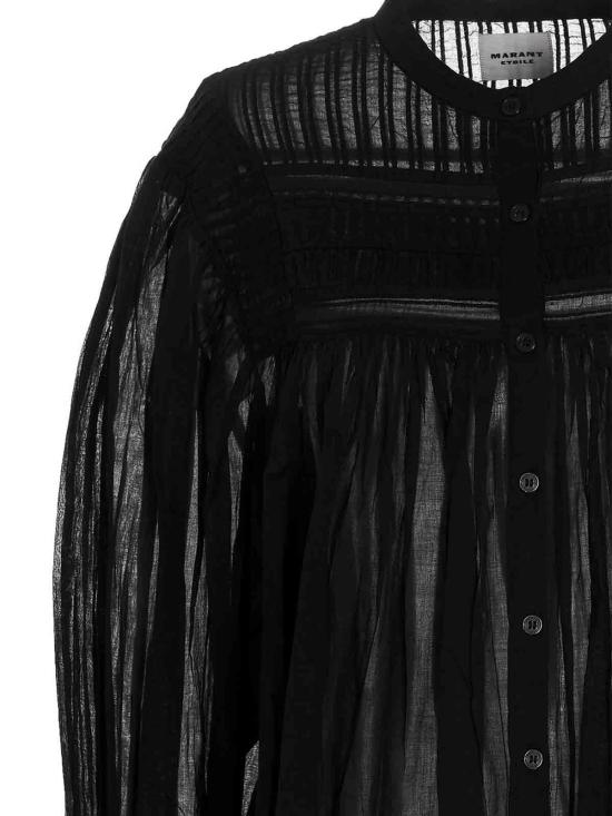  이자벨마랑에뚜왈 블라우스 23PHT0002FAA1J03E01BK Black - ISABEL MARANT ETOILE