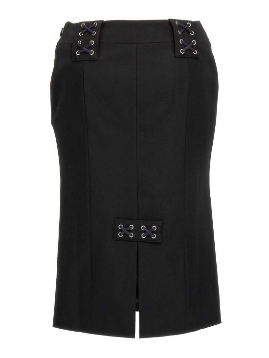  알레산드라리치 미디 스커트 FAB3424F4055900 Black - ALESSANDRA RICH