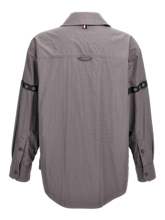  톰브라운 긴팔 셔츠 MJO165OF0496055 Grey - THOM BROWNE