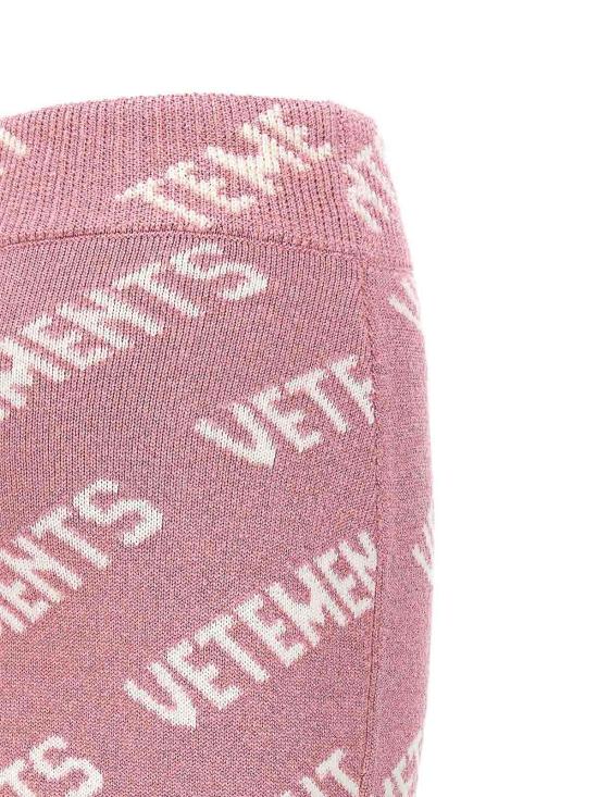 24FW 베트멍 숏 스커트 WE64KN905PBABYPINK Nude Neutrals - VETEMENTS
