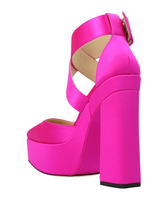  지미추 힐/펌프스 GIAN140SATFUCHSIA Fuchsia - JIMMY CHOO