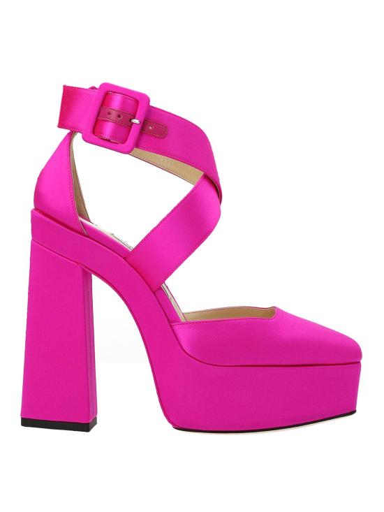  지미추 힐/펌프스 GIAN140SATFUCHSIA Fuchsia