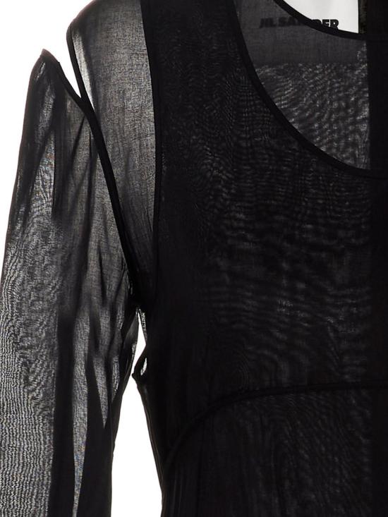  질샌더 롱 원피스 J02CT0101J45014001 Black - JIL SANDER