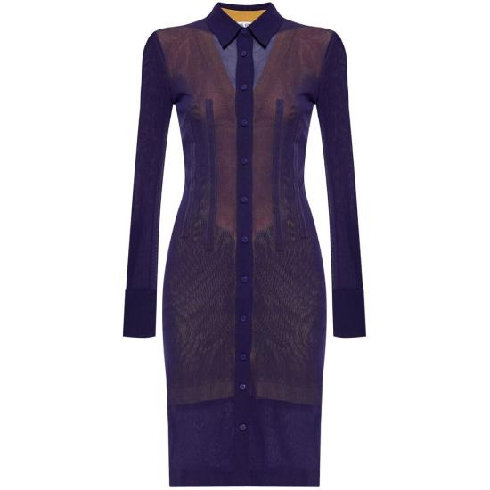 25SS 디 아티코 원피스 250WCA00388 PAA086AA 869 PURPLE