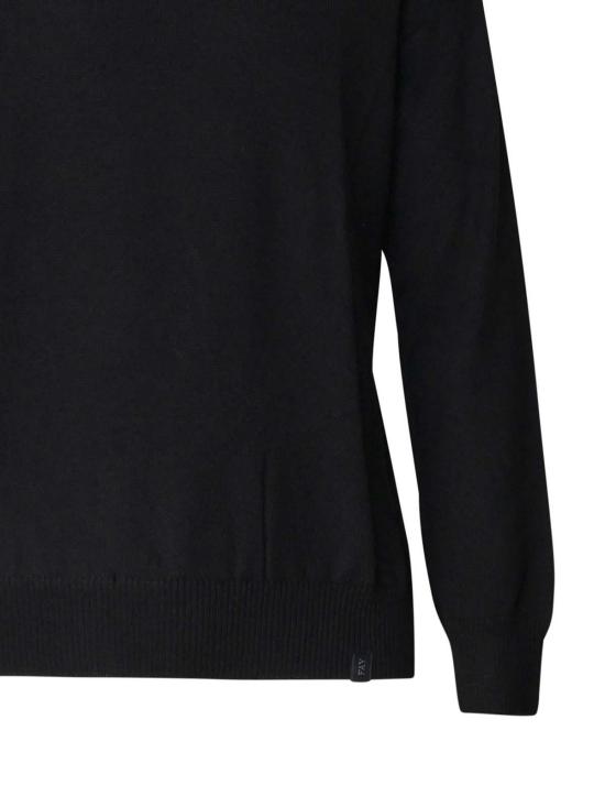  페이 터틀넥 NMMC1492440CQTB999 Black - FAY