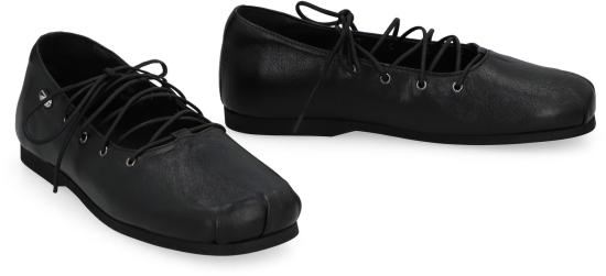 25FW 아워레가시 플랫 슈즈 A4247LMB MALLEABLEBLACKBULLHIDE Black - OUR LEGACY