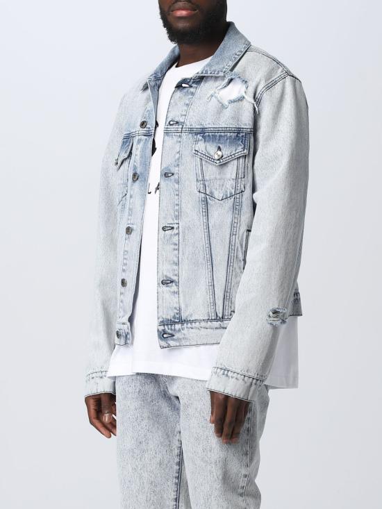  엠에스지엠 데님 자켓 3440MH49LM237286 84 Grey - MSGM