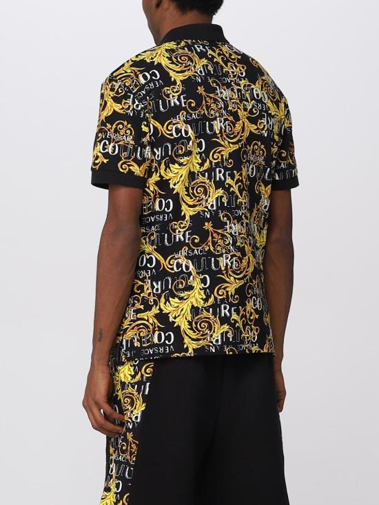  베르사체 반팔 티셔츠 74GAG6S074UP621 G89 Black - VERSACE