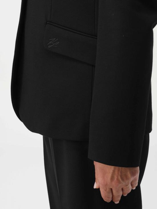  칼라거펠트 자켓 235W1402 999 Black - KARL LAGERFELD
