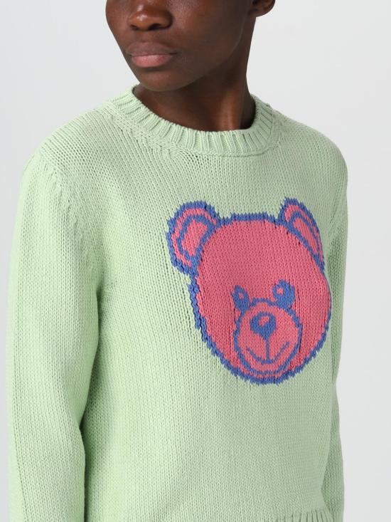  모스키노 스웨터 09260503 3205 Acid Green - MOSCHINO