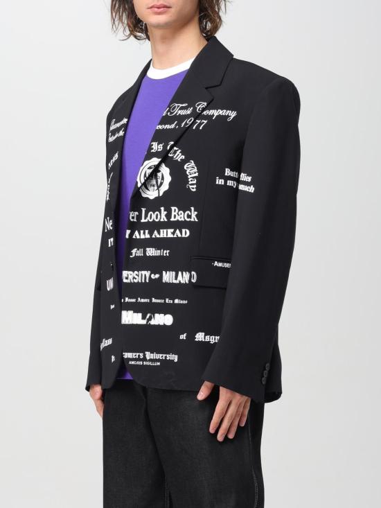  엠에스지엠 자켓 3540MG05X237606 99 Black - MSGM