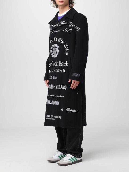  엠에스지엠 코트 3540MC01X237600 99 Black - MSGM