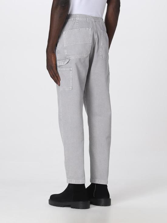  모스키노 스트레이트 팬츠 03552018 J1486 Grey - MOSCHINO