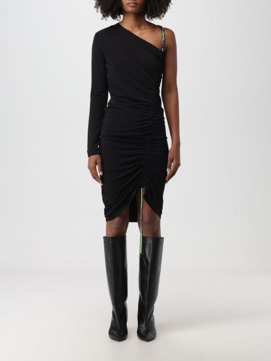  칼라거펠트 숏 원피스 235W1355 999 Black