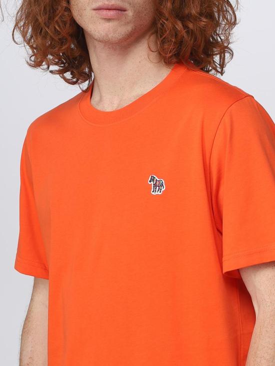  PS 바이 폴스미스 반팔 티셔츠 M2R011RZK20064 15B Tangerine - PS BY PAUL SMITH