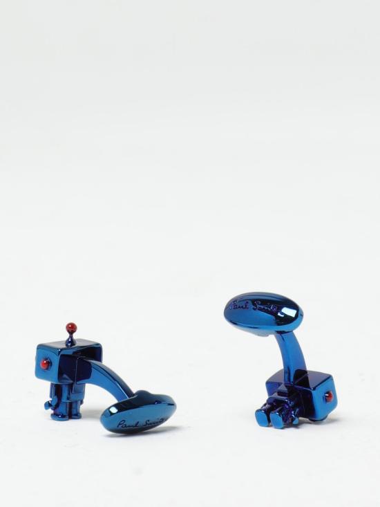  폴 스미스 커프스 링크/타이 홀더 M1ACUFFMROBOT 41 Blue - PAUL SMITH